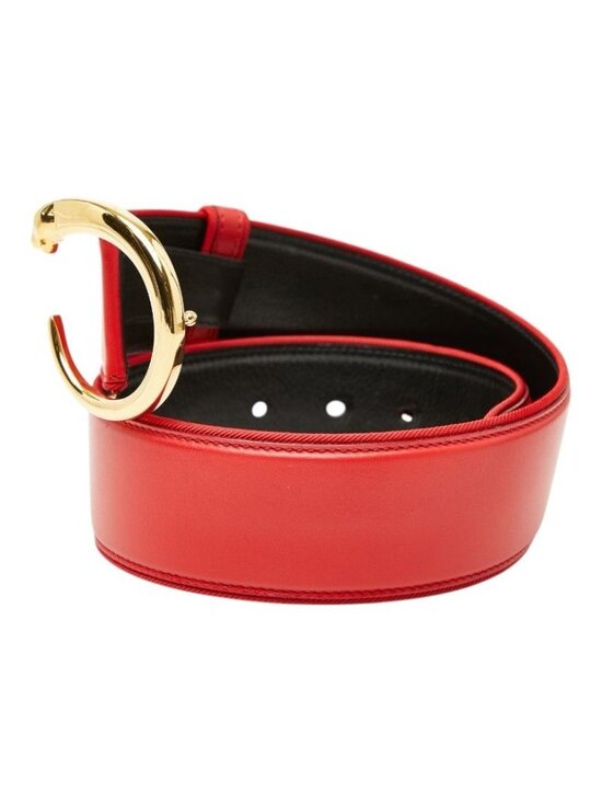 Cartier Panthère s Red Gold Leather Belt main image 6